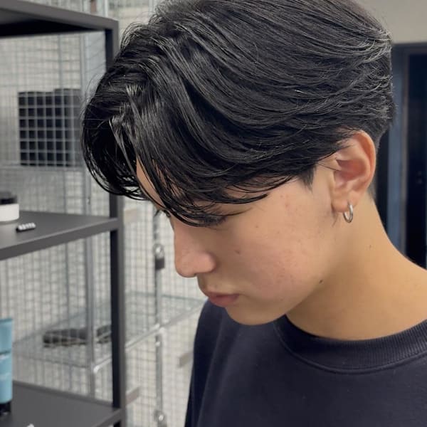 【メンズ人気No.1】ナチュラルセンターパート