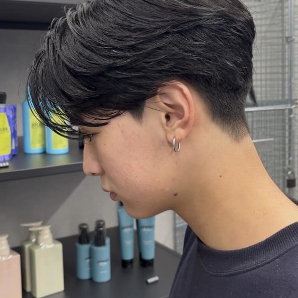 【メンズ人気No.1】ナチュラルセンターパート