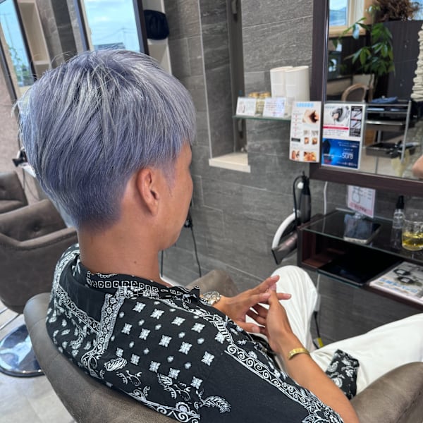 ブルーアッシュ|HAIR&MAKE UNIXIS 利府店 塩釜 多賀城 岩切