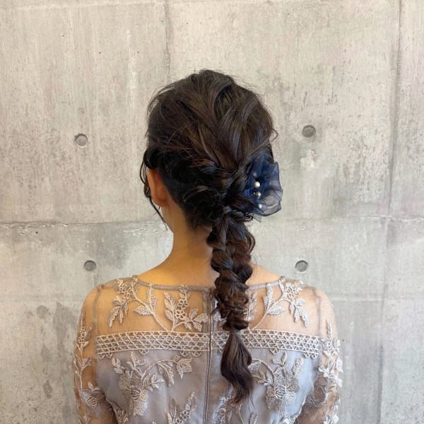 編みおろしヘア《 ARCH Mayu 》