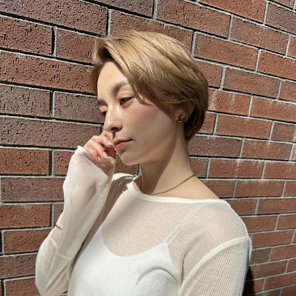 【AIR大阪】山本莉子　Blonde Short|AIR 大阪