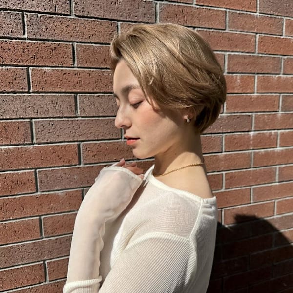 【AIR大阪】山本莉子　Blonde Short|AIR 大阪