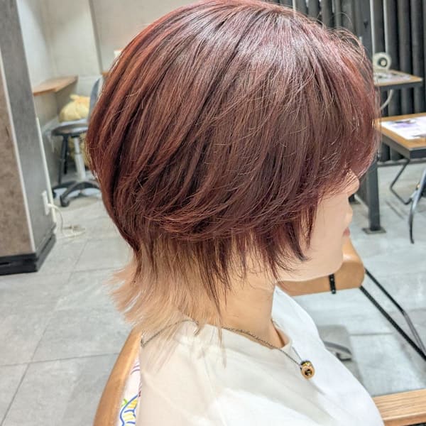 ウルフインナーカラー