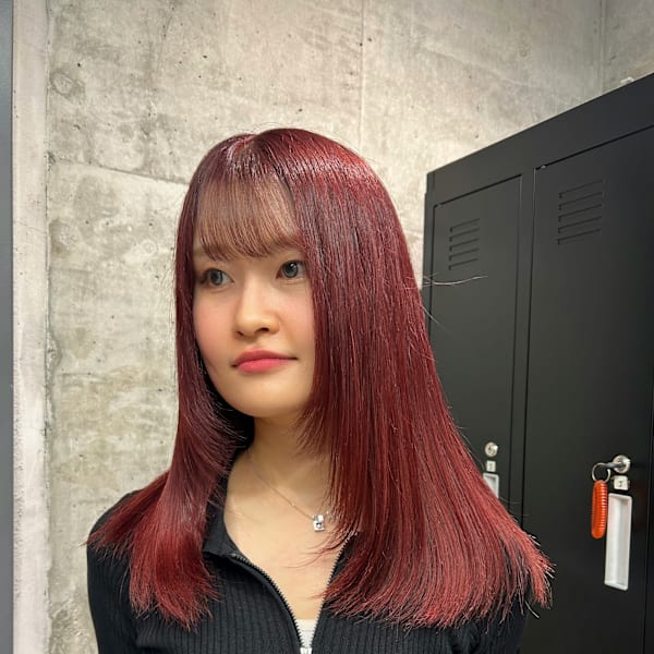 ボルドーカラー