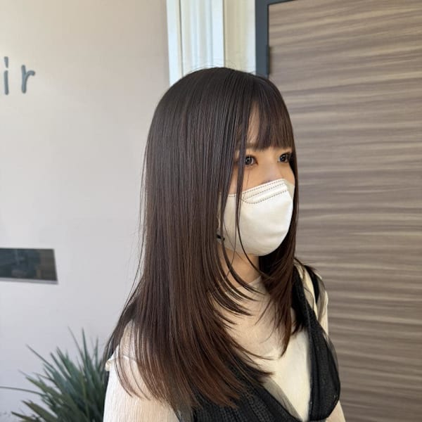 ナチュラルブラウンカラー