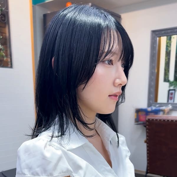 フェイスレイヤーロブ×メテオトリートメント☆彡|Chic髪質改善METEO(メテオ)取り扱いサロン【シック】