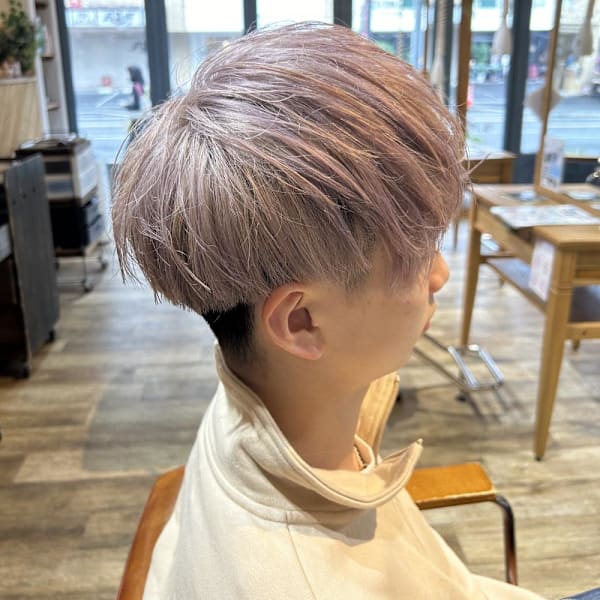 ラベンダーホワイト|NAP hair scoya