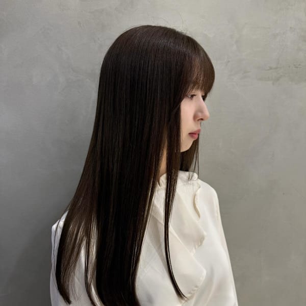 艶髪/ロングヘア/髪質改善カラー