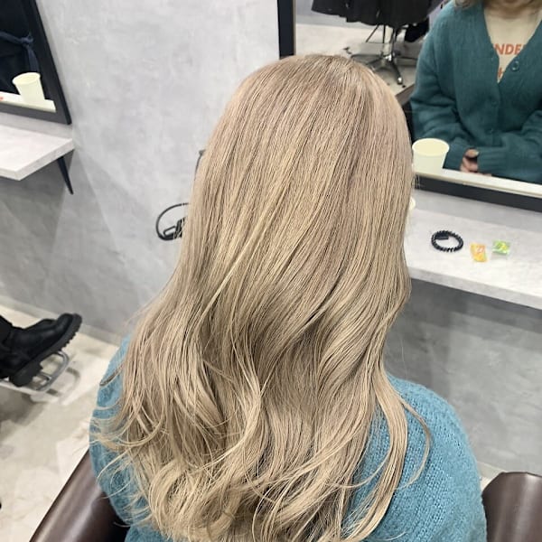 ブリーチカラー、カラー