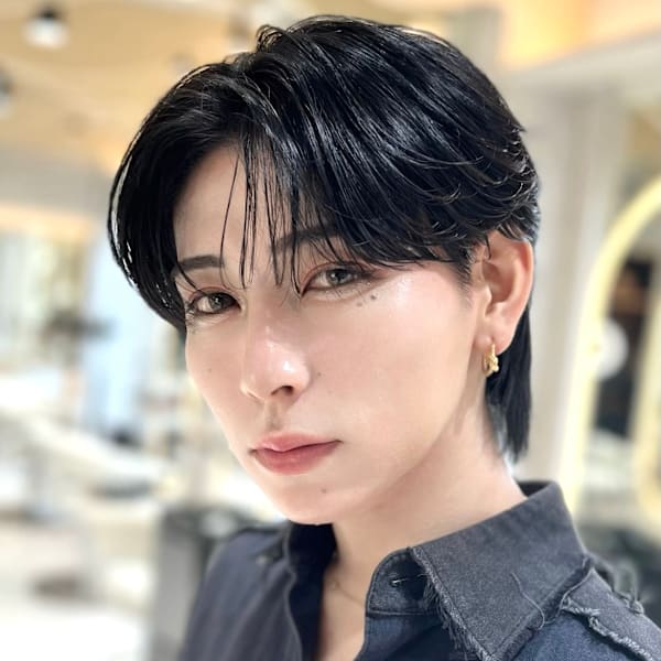 men's/メンズ/曲がる縮毛矯正/マッシュショート/韓国