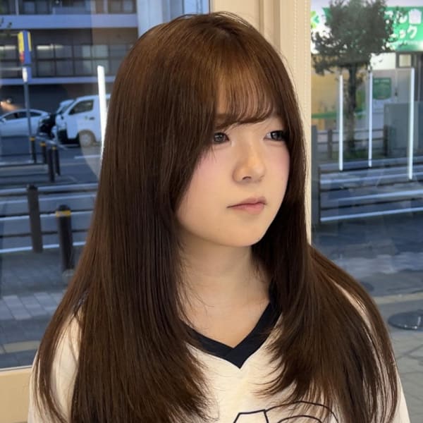 こっくりマロンブラウン×レイヤーカット|sie by KENJE