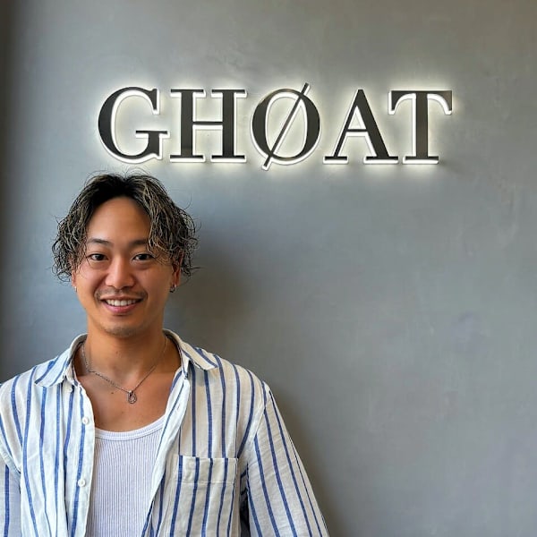 GHOAT 髪質改善サロン【ゴート カミシツカイゼンサロン】のスタッフ紹介。吉井 博孝