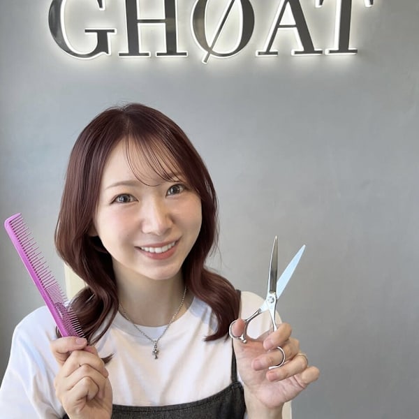 GHOAT 髪質改善サロン【ゴート カミシツカイゼンサロン】のスタッフ紹介。谷上 さやか