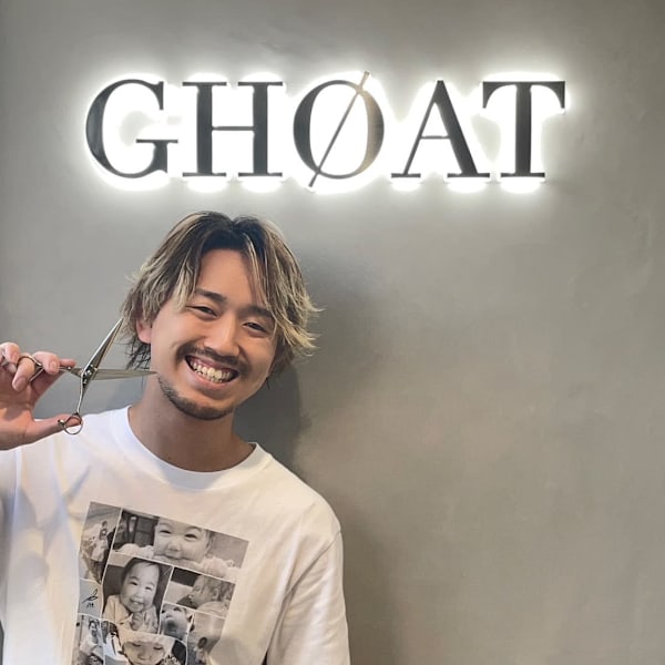 GHOAT 髪質改善サロン【ゴート カミシツカイゼンサロン】のスタッフ紹介。田端 伴敏