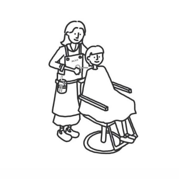 mico hair salon【ミコ ヘア サロン】のスタッフ紹介。AYA