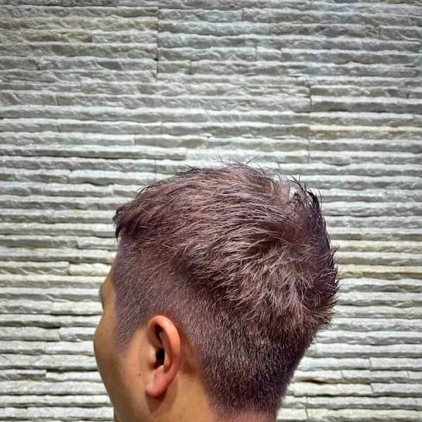 ラベンダーグレージュショート