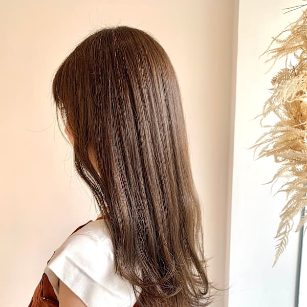 顔まわり可愛く＋透明感カラー＋イルミナカラー|co-kyu 袋町