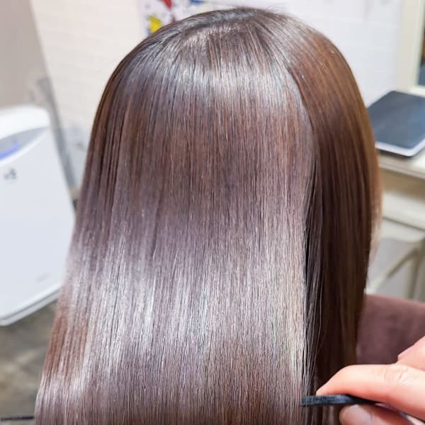 ペールラベンダーベージュ×メテオトリートメント☆彡