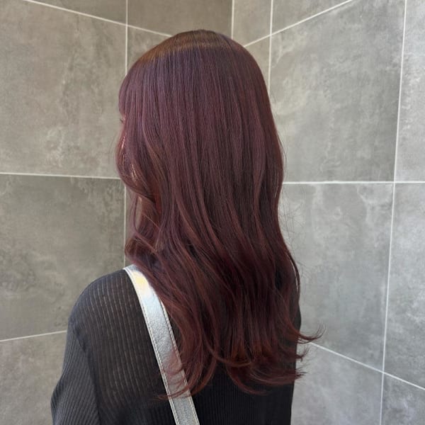 ボルドーカラー