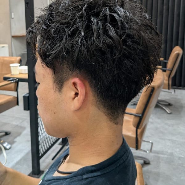 メンズショートパーマ|SHIAN 八王子店