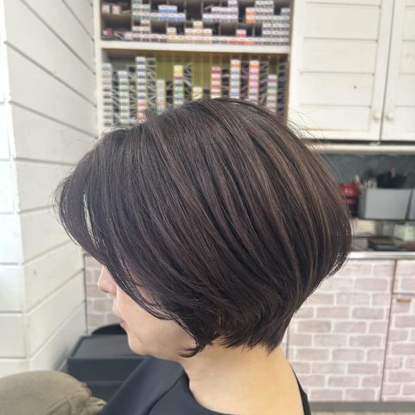 terrace岩政/ショートボブ/30代40代/姪浜|terrace hair & botanical