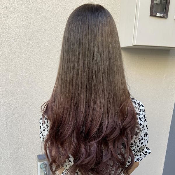 デザイン☆グラデーション|半個室型美容室 Sourire 馬出店