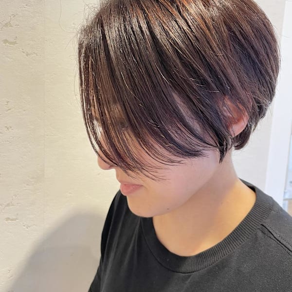 ハンサムショートボブ|afumty