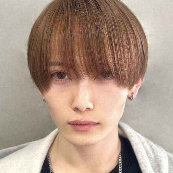 艶ボブマッシュ×酸性ストレート