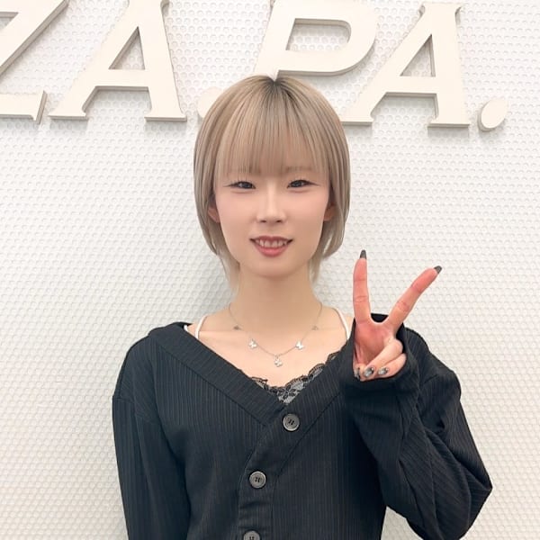 PA.ZA.PA.  成沢店【パザパ ナリサワテン】のスタッフ紹介。佐藤　未悠