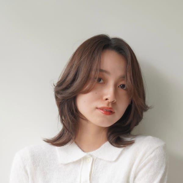 骨格診断ナチュラル ラフレイヤースタイル 銀座骨格診断カット