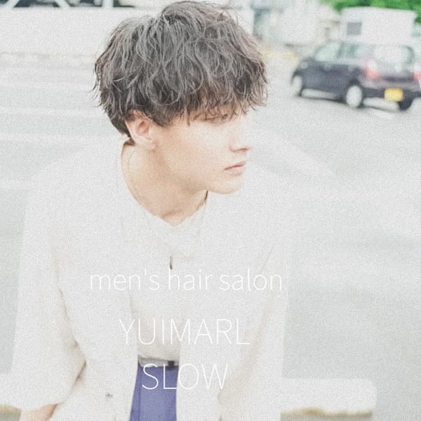メンズスタイル|メンズヘアサロン YUIMARL SLOW 倉敷店 メンズパーマ×メンズブリーチ