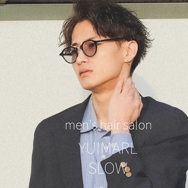 メンズスタイル|メンズヘアサロン YUIMARL SLOW 倉敷店 メンズパーマ×メンズブリーチ