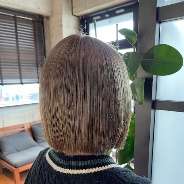 グレージュボブ|N°Elune 秋田店