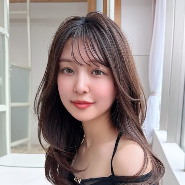 暗髪×髪質改善で憧れのツヤ髪に♪ワンカールセミロング|AFLOAT/L 錦糸町【アフロートエル】