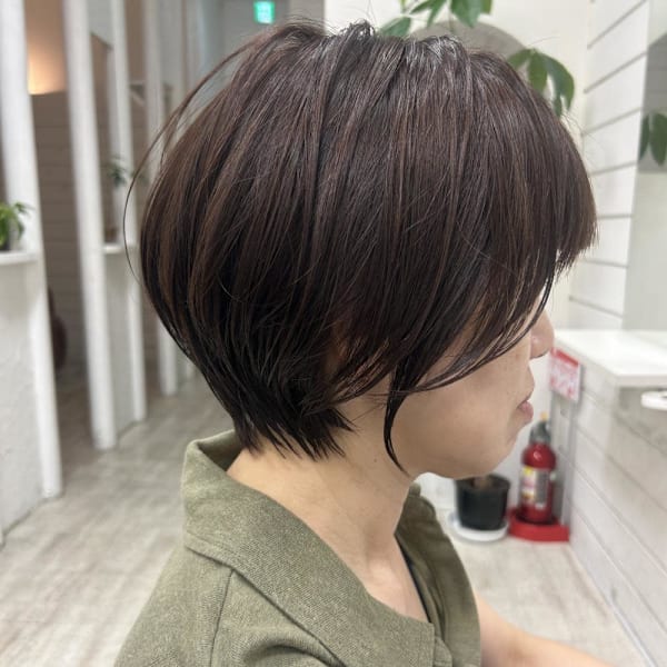 terrace岩政/くびれショート/30代40代/姪浜|terrace hair & botanical