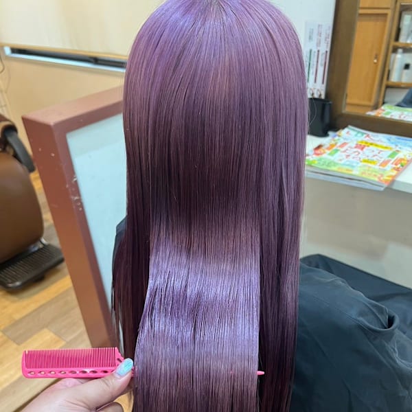 cloud hair 東照宮店×パープルカラー