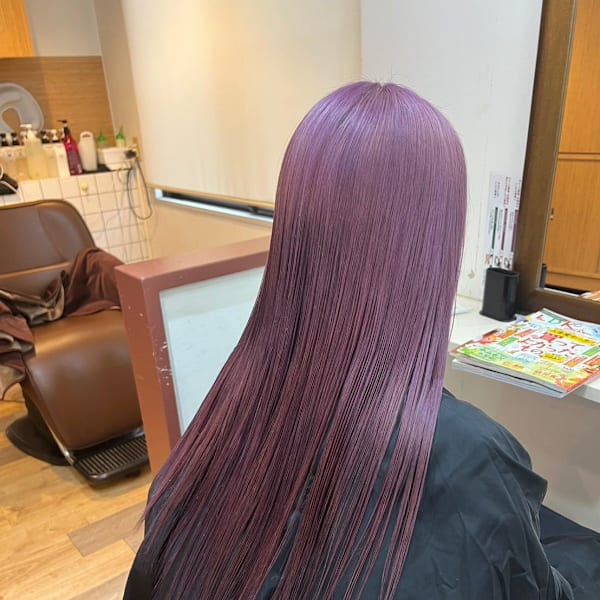 cloud hair 東照宮店×パープルカラー