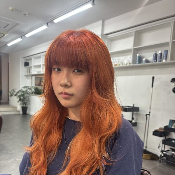 オレンジブラウン/ブラッドオレンジカラー/暖色カラー/石川町