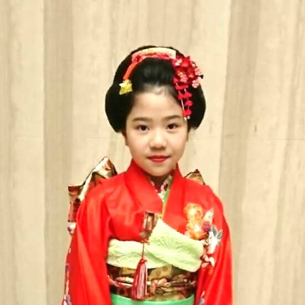 七五三 新日本髪