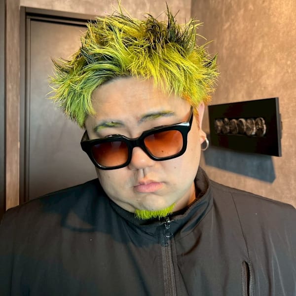 セクションカラー ケアブリーチ ブリーチカラー 表参道/原宿