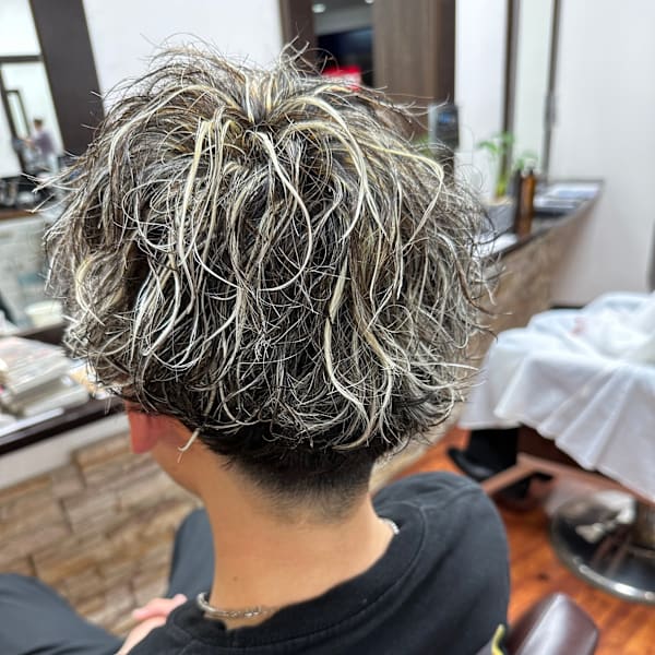 ツイスパ波巻きメッシュ