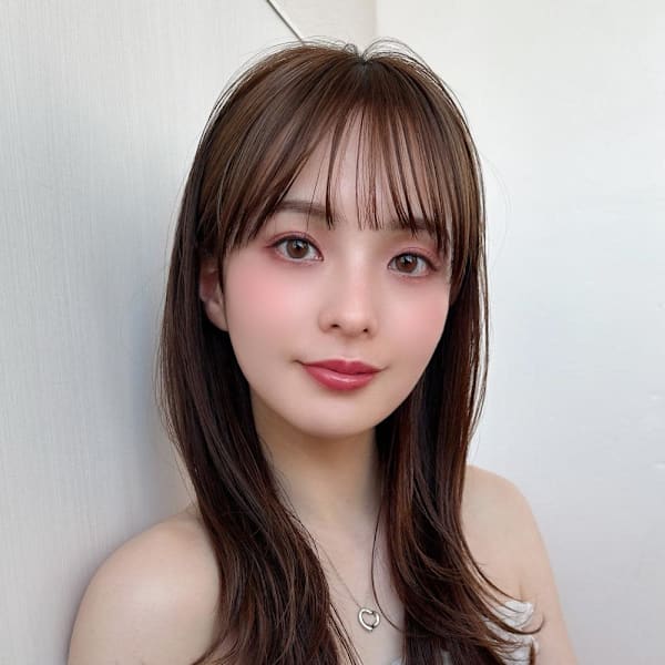 結んでもかわいいくびれセミロング × ミルクティーベージュ|AFLOAT/L 錦糸町【アフロートエル】