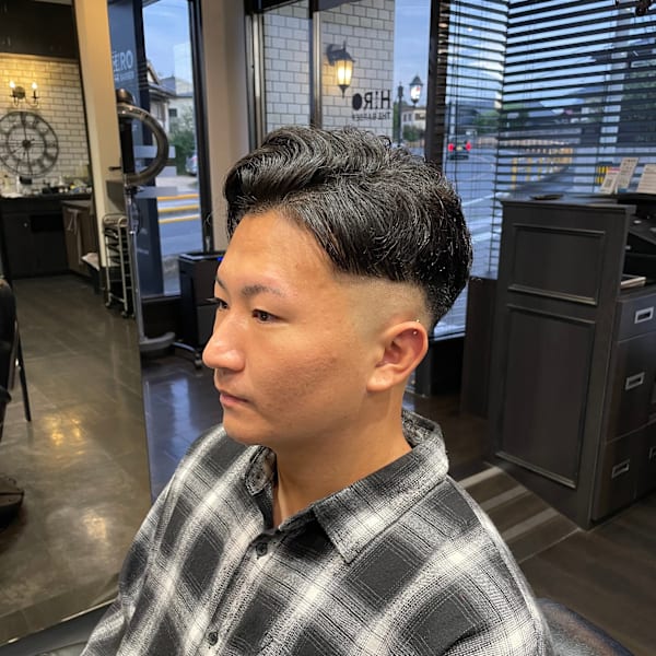 フェードアップバング　宇部市/理容室/理容院