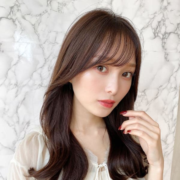 暗髪×髪質改善で憧れのツヤ髪に♪ワンカールセミロング|AFLOAT/L 錦糸町【アフロートエル】