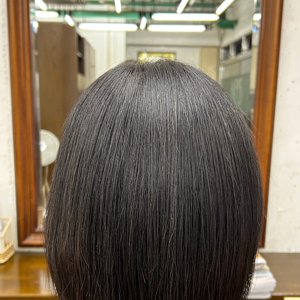 縮毛矯正ロング⇒ショートボブに