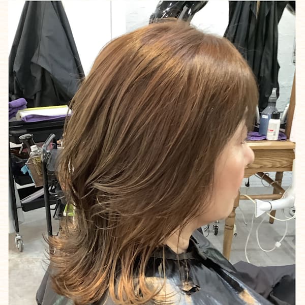 ≪お客様スタイル≫ 軽めのウルフスタイル