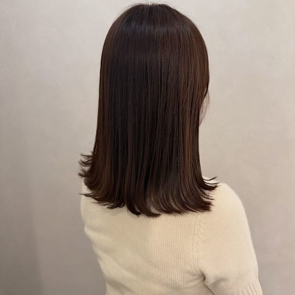 【&ONE 自由が丘】マロンブラウンカラー|&ONE