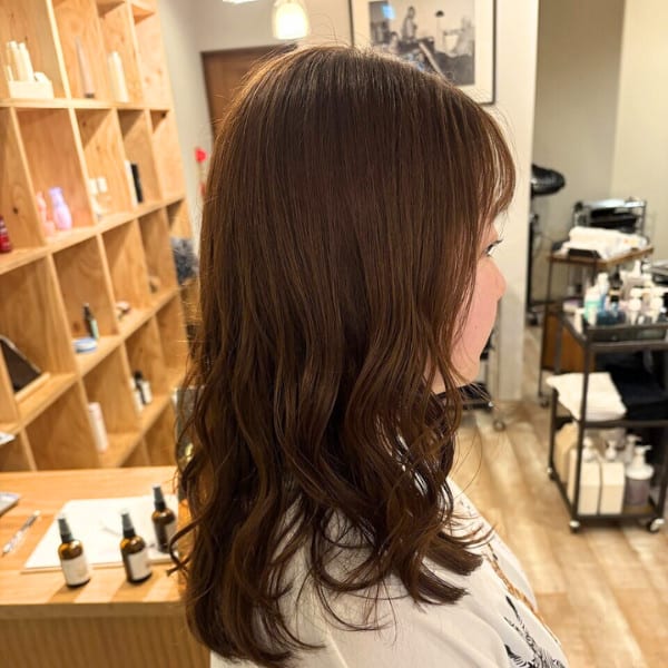 明るすぎないのがいい♪大人上品ブラウン!|chapter 千葉ニュータウン中央店