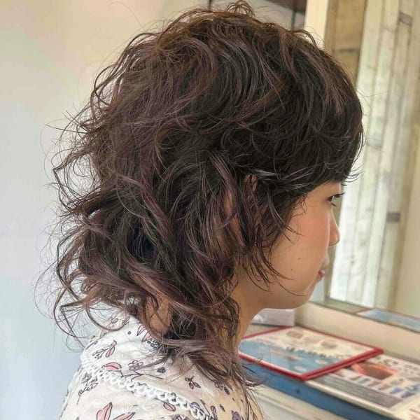 秋色インナーカラー|marichi flowers