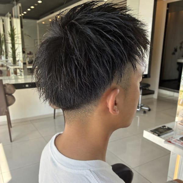 2ブロックスパイキーショート|Fits